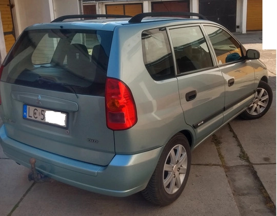 Mitsubishi Space Star cena 6800 przebieg: 278000, rok produkcji 2003 z Chełm małe 137